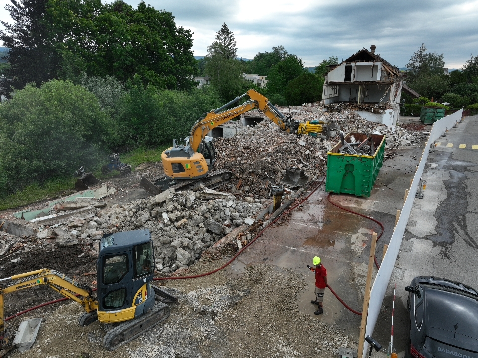 Bassecourt – démolition Ruedin SA