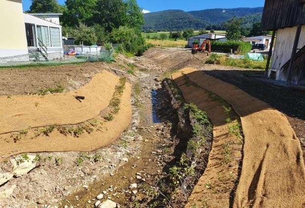 Courtételle – revitalisation du ruisseau de Châtillon