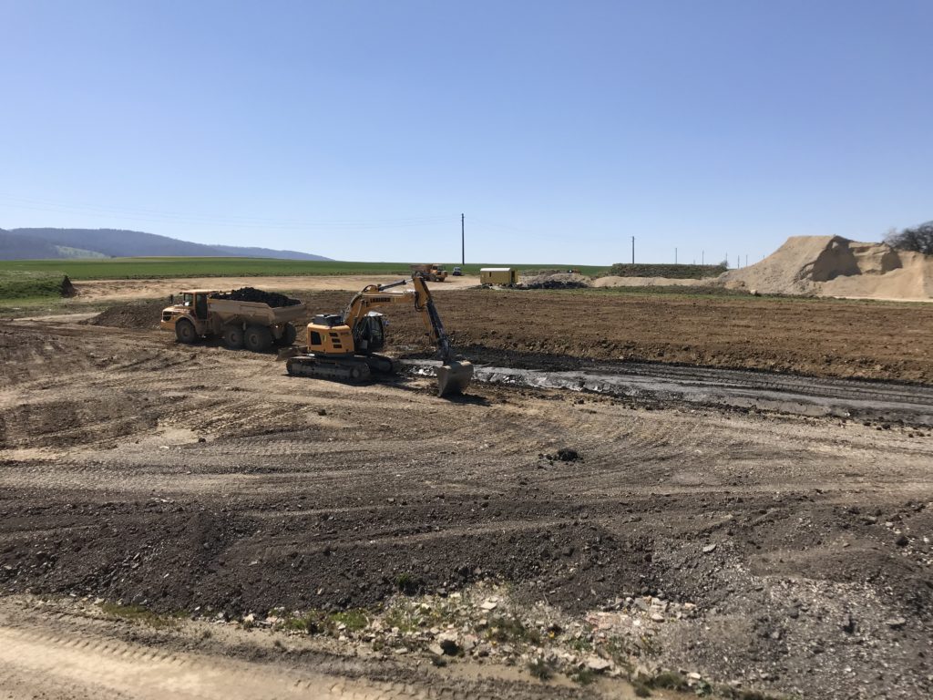 A16 – Section 3 – Lot 3.914 Combe Vatelin – Réhabilitation du site de la combe Vatelin